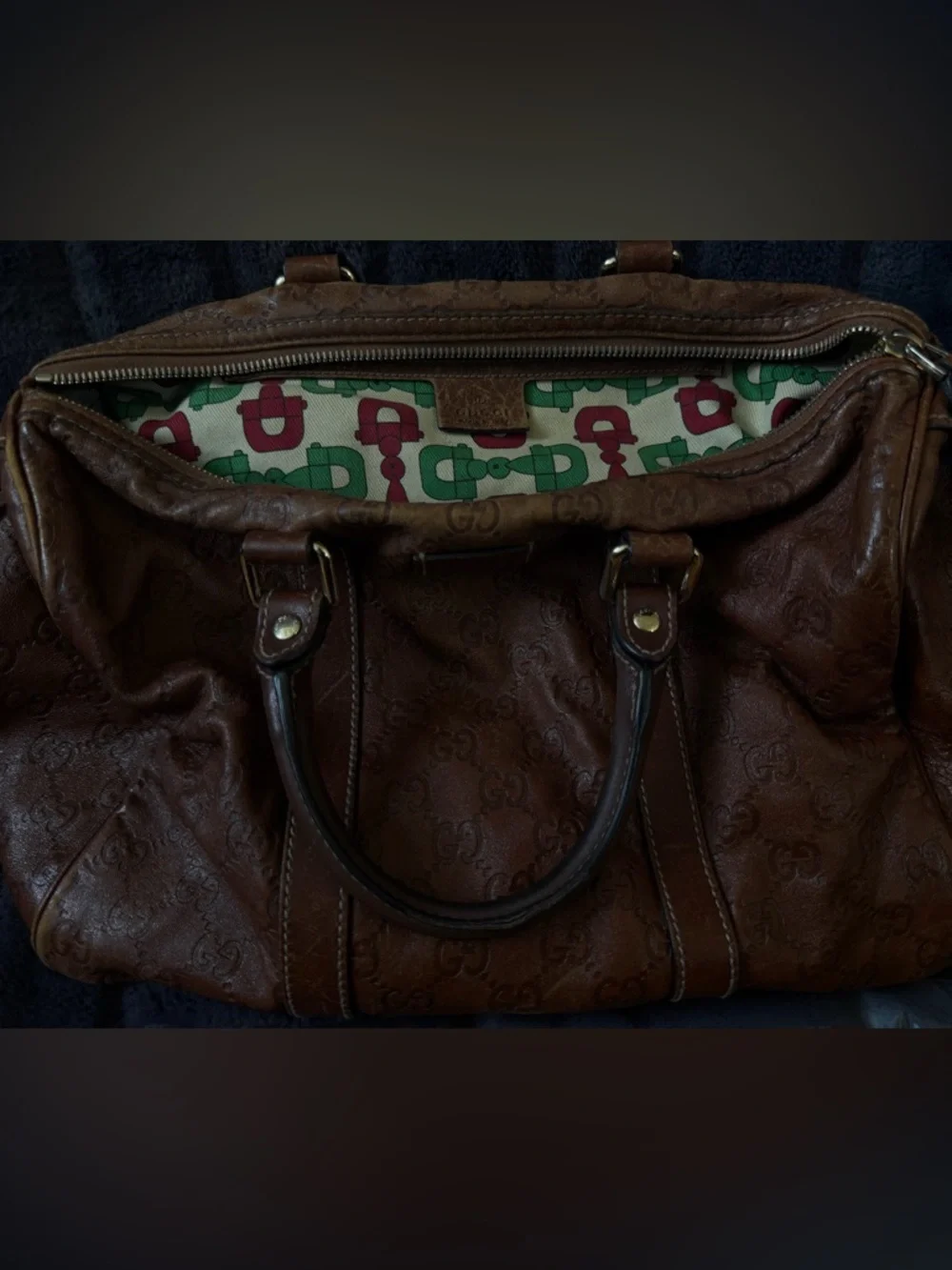 Gucci Guccissima Joy Boston Bag - Picture 6 of 11
